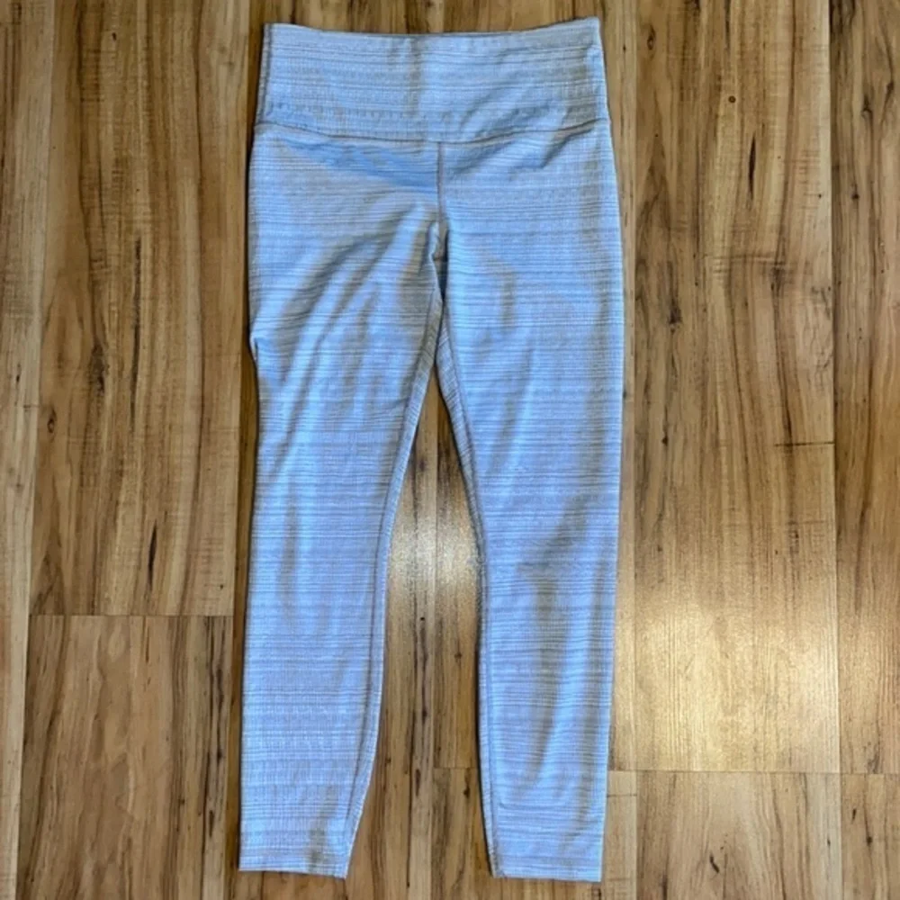 Athleta High Rise Chaturanga Jacquard Leggings